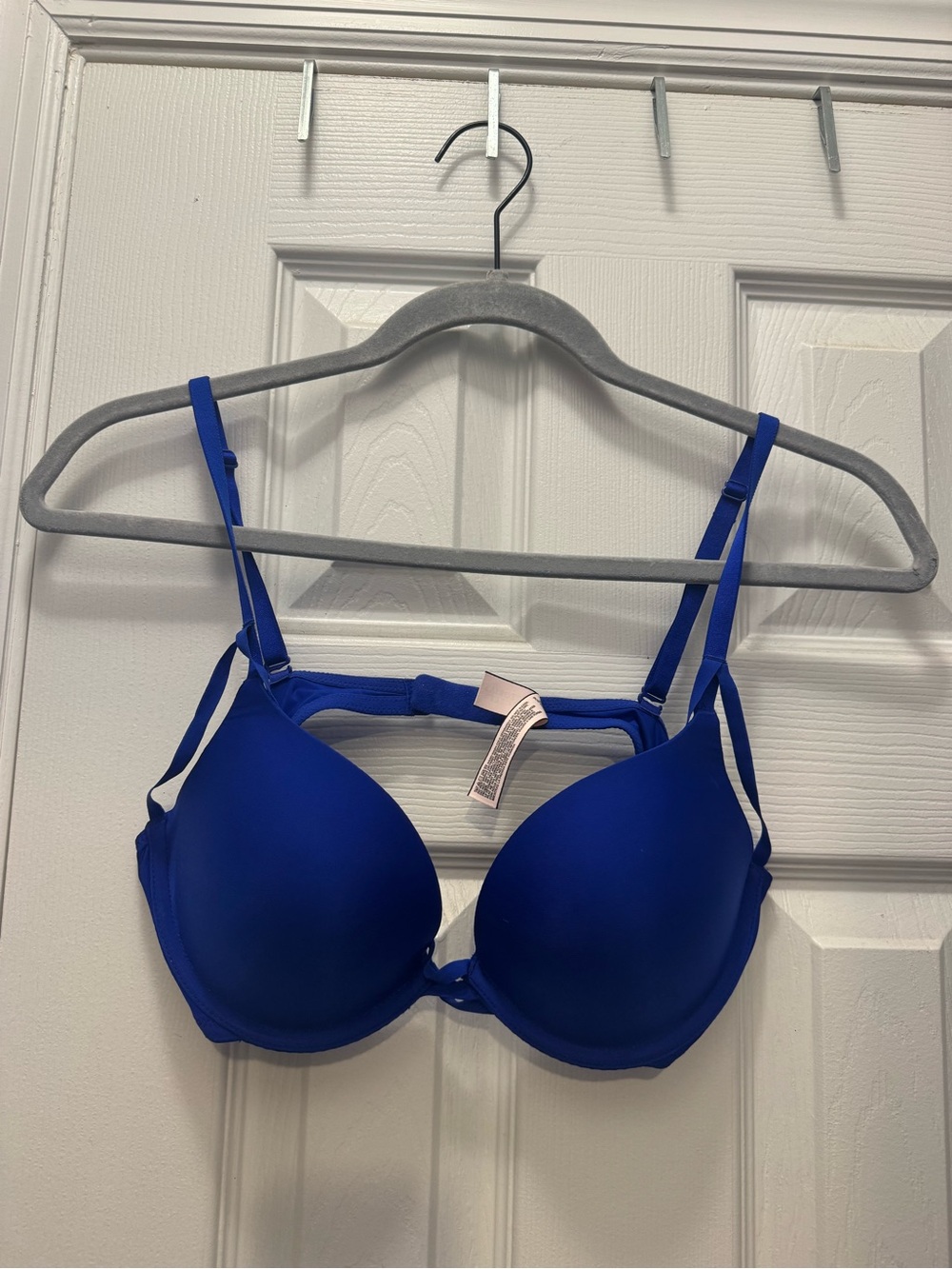 Women’s Strappy Padded Bra in Royal Blue